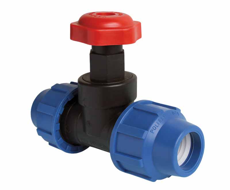 KPE spojnica 20x20 - ventil