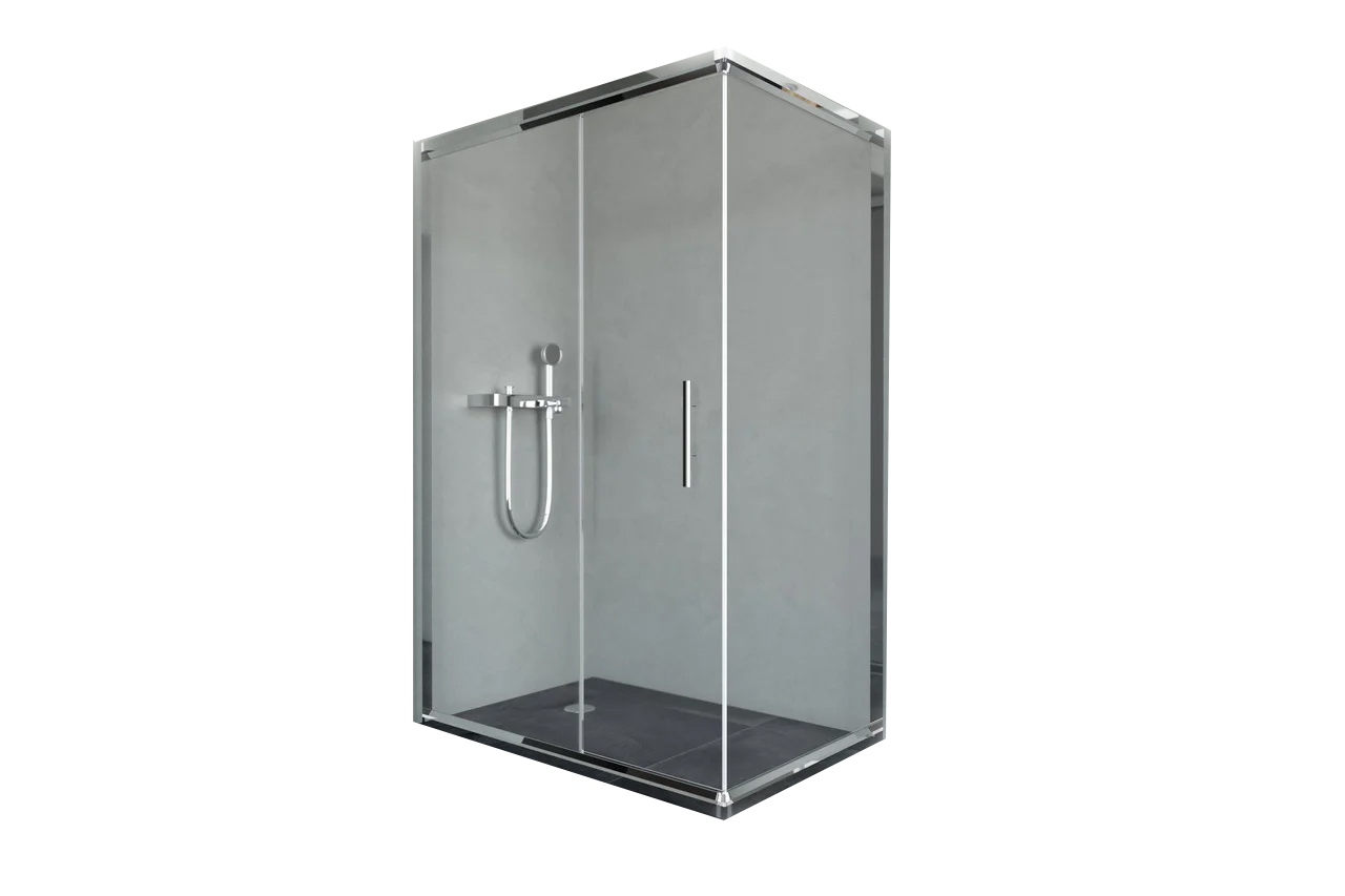 Tus paravan 90x120 AQUANIL - Minnesota (hrom, 6mm)