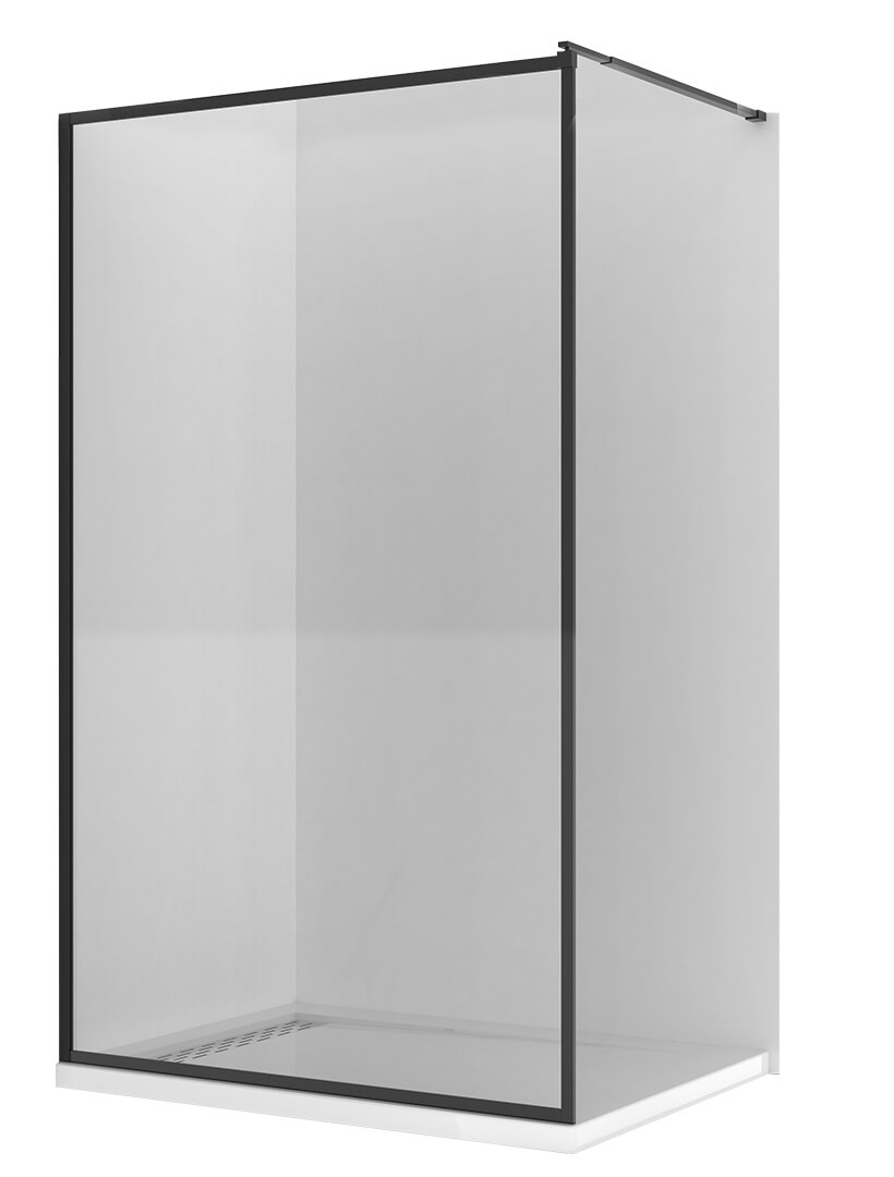 Tus paravan SSC-16002BP 80x195 - BLACK 8mm