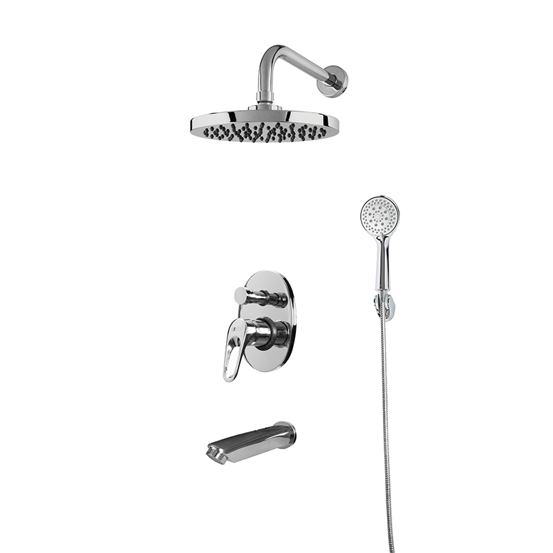 Bat. za kadu ugradna sa izlivom i zidnim tusem NEWARC - SMART [142117]