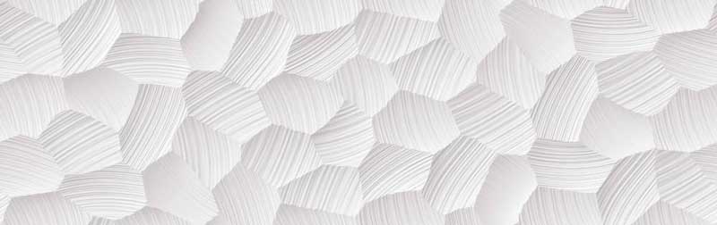 Zidna plocica WHITE&CO - CIRCLE BLANCO 31,5x100 [mat,rec]