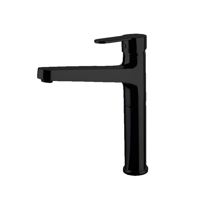 Bat. STH za umivaonik duzi izliv NEWARC - DOMINO BLACK [971525B]