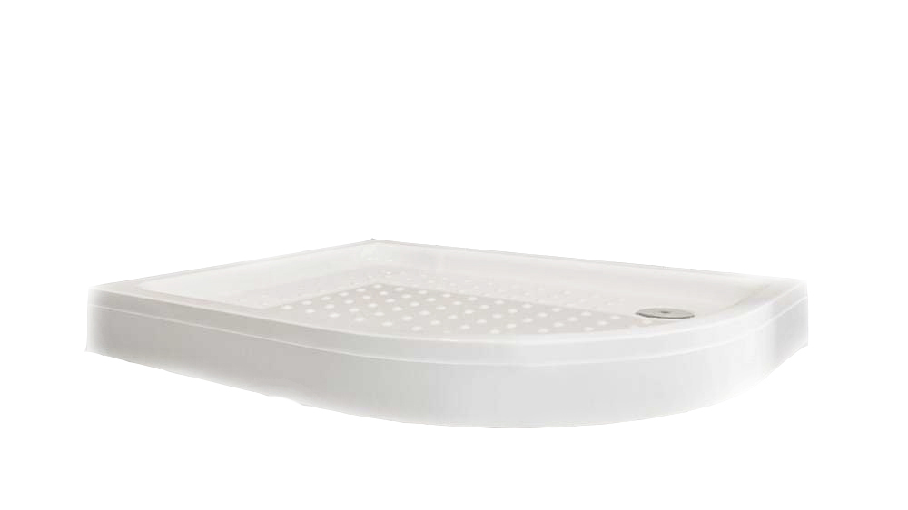 Tus kada 90x100 AQUANIL - Dream (akrilna-bela, asimetricna-desna)