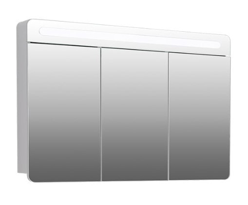 Ogledalo ormaric IBANIO - VENICE - white 120cm