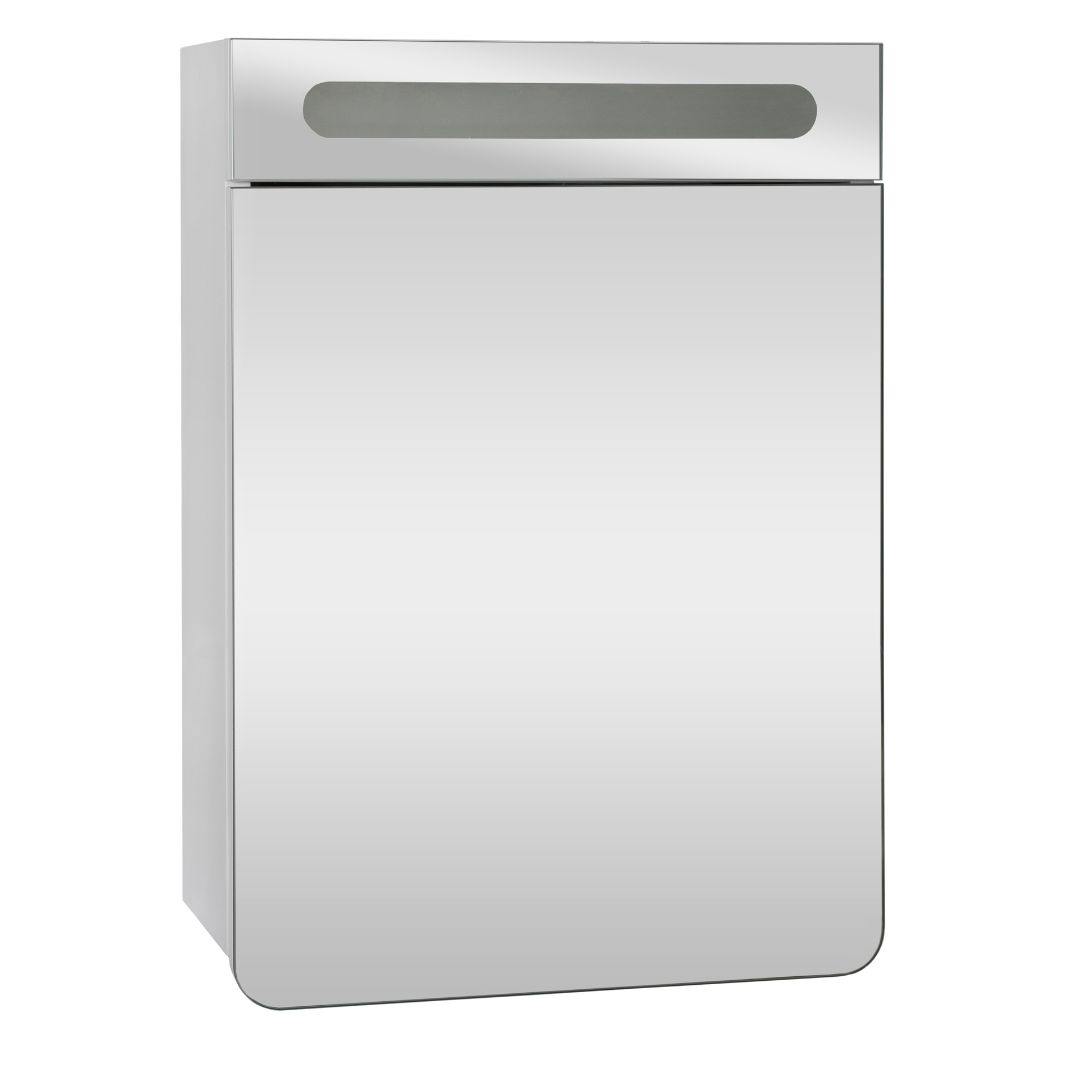 Ogledalo ormaric IBANIO - VENICE- white 50cm