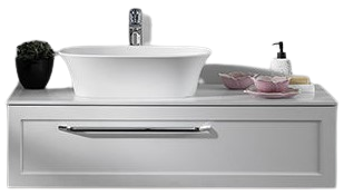 Toaletni ormaric KOLPA SAN - BLANCHE WH 110cm + umiv