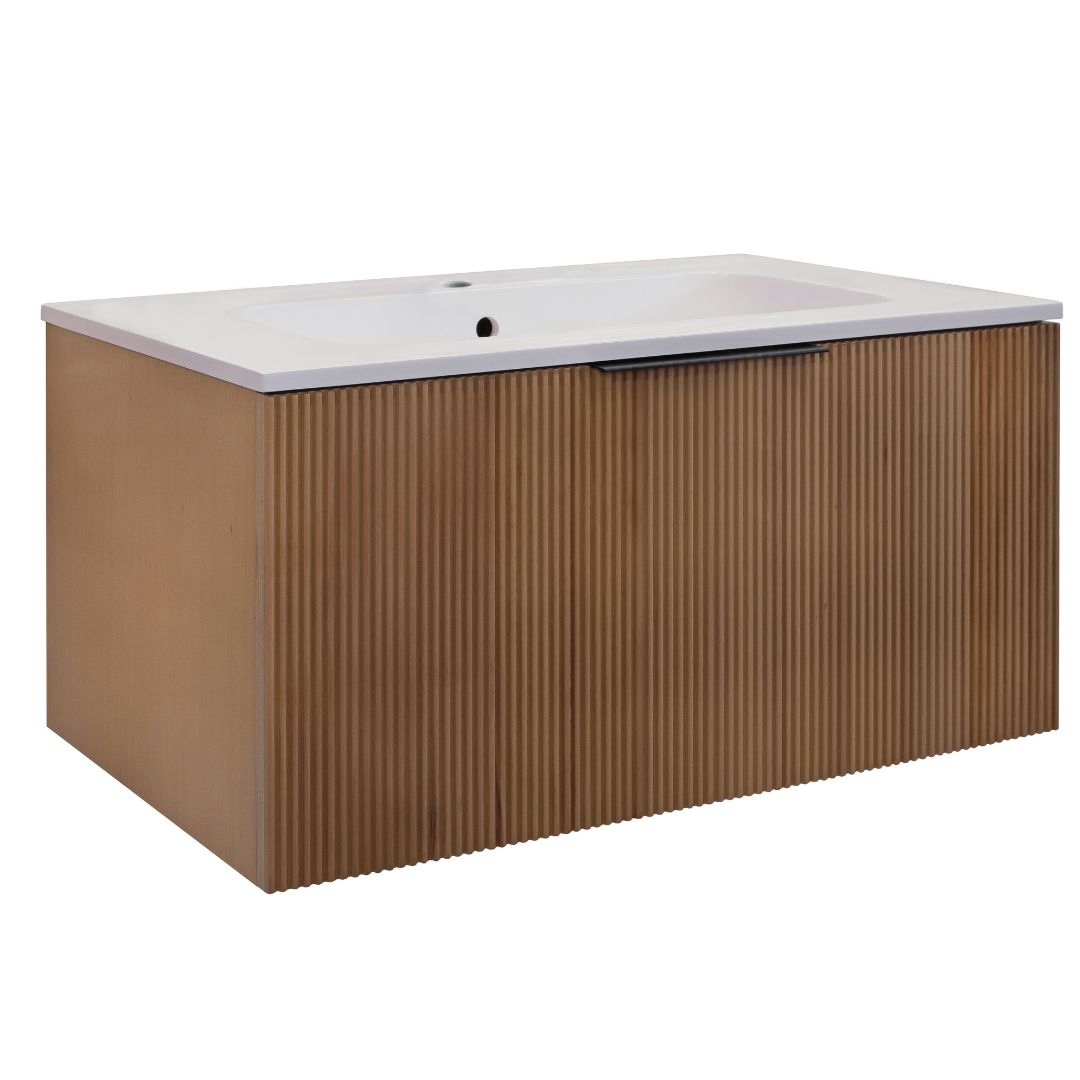 Ormaric konzolni IBANIO - VISTA-beech 80cm + umivaonik [14-295]