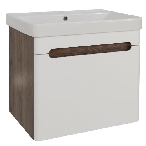 Ormaric konzolni IBANIO - NAPLES-navaro 60cm + umivaonik [11060]