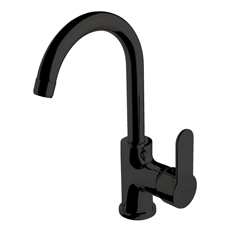 Bat. STH za umivaonik labud NEWARC - DOMINO BLACK [971731B]