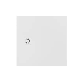 Tus kada   90x90/2.8cm ROCA - Terran STONEX sa sifonom (bela) [APA0138438401100]