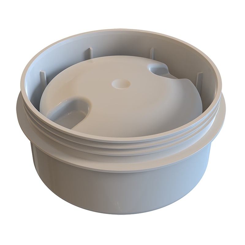 Pvc slivnik F75 vertikalni (ultra niski) ISAFLEX 7158