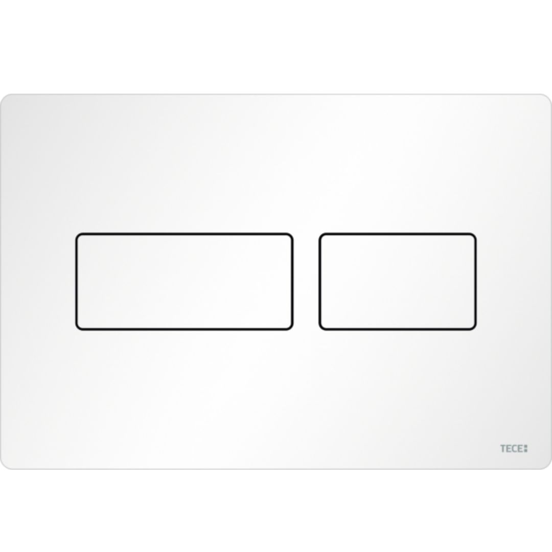 Tipka vodokotlica TECE - Solid [bela,mat] [9240433]