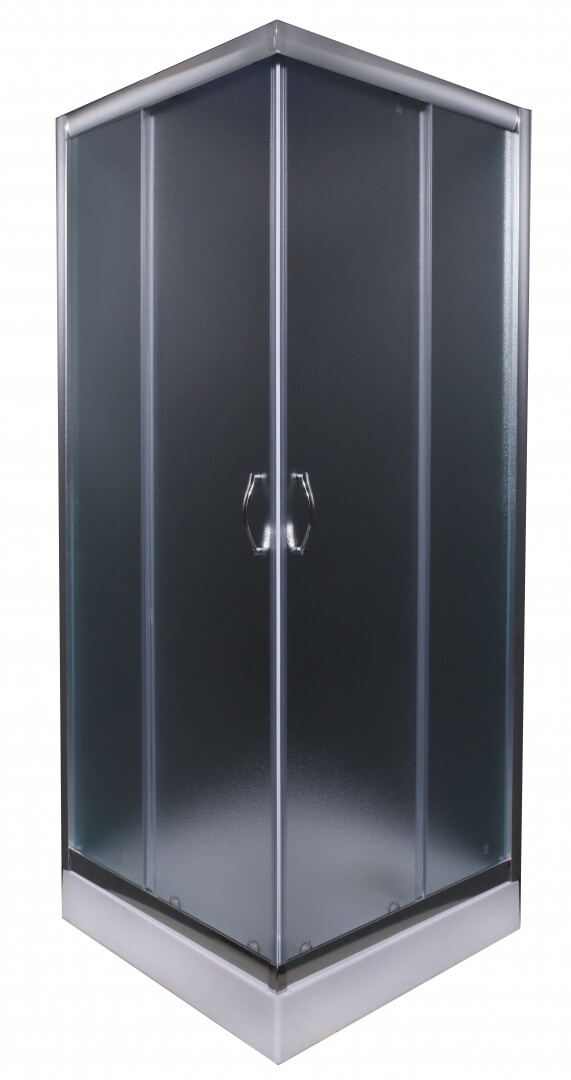 Tuš paravan 90x90 - HYDROFIT [5mm - hrom - mat glass]