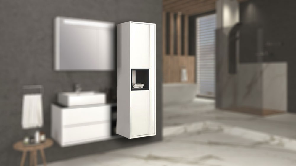 Vertikala konzolna AQUANIL - ANATOLIA 35x130