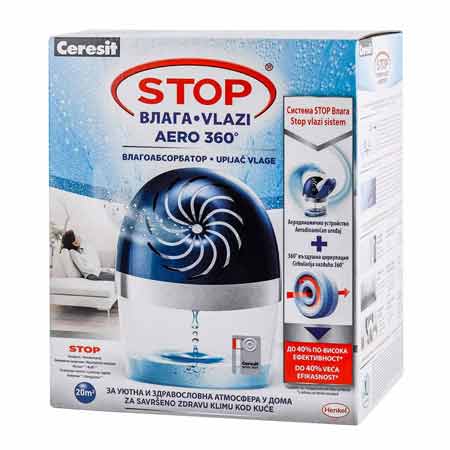 Stop vlazi AERO 360 aparat teget 450g